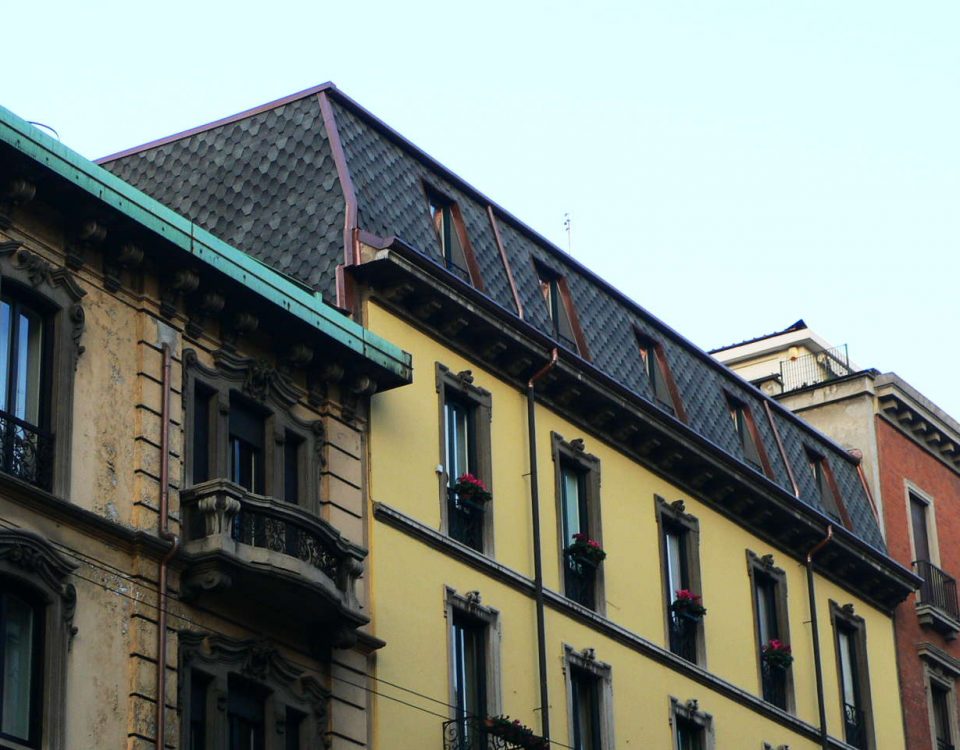 Recupero Sottotetto - Via Boccaccio 16 Milano